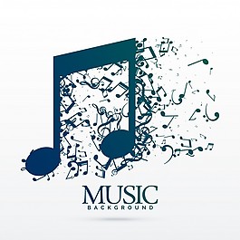 抽象音符設計