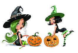 萬圣節HALLOWEEN設計元素