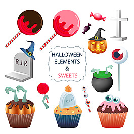 萬圣節HALLOWEEN設計元素