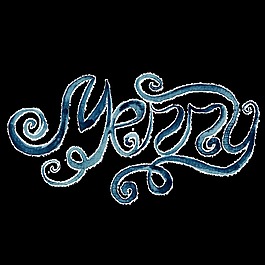 藍(lán)色英文圣誕節(jié)藝術(shù)字透明素材