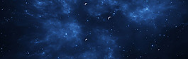 藍色漸變星空背景
