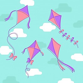 風箏的插圖