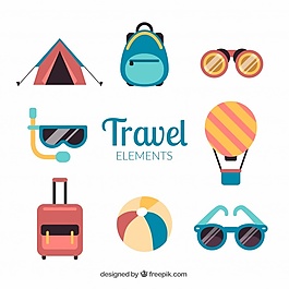平面設(shè)計(jì)中旅行元素的采集