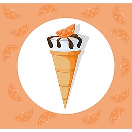 冰淇淋背景設(shè)計(jì)