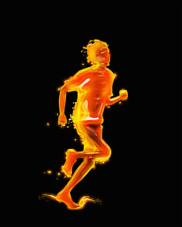 運動人物插畫