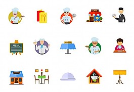 餐廳圖標(biāo)設(shè)置