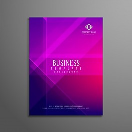 現(xiàn)代幾何商務(wù)宣傳冊設(shè)計