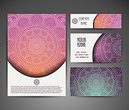 優(yōu)雅的文具集曼荼羅概念