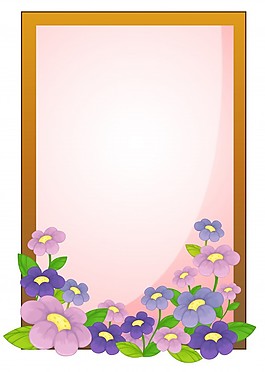空空的架著花
