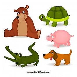 各種可愛的小動物