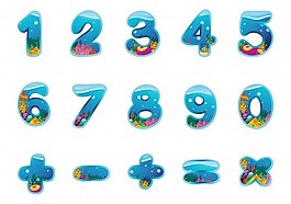 數(shù)字和符號