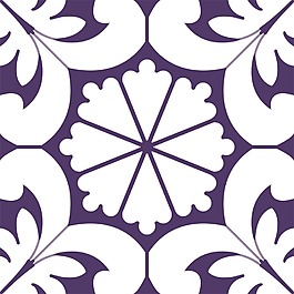藍(lán)色花紋經(jīng)典填充背景素材