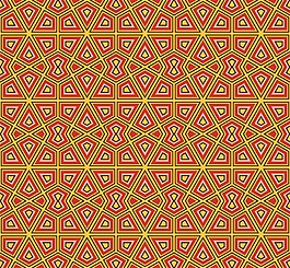 紅橙色幾何圖案經(jīng)典填充背景素材