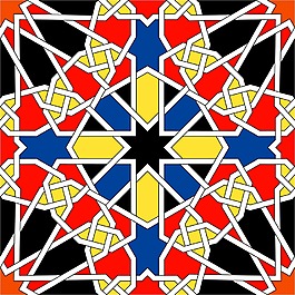 黑色底紋五角星背景素材