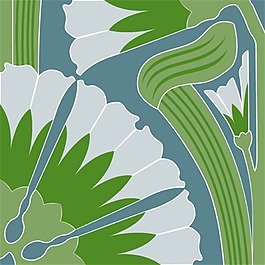 郁金香花卉背景素材