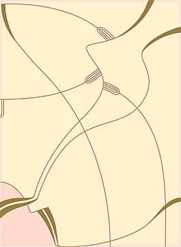 線條涂鴉背景素材