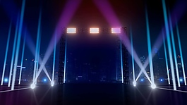 演唱會光束led視頻素材