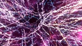紫色電流閃電網(wǎng)狀視頻素材
