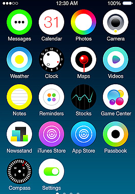 網(wǎng)頁彩色APP主題icon圖標(biāo)設(shè)計(jì)
