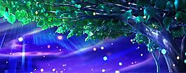 夢(mèng)幻星空大樹