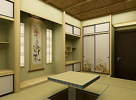 小戶型日式樣板間裝修效果圖