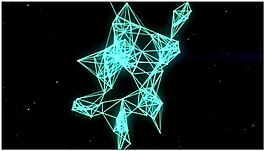 舞動星座循環(huán)視頻素材
