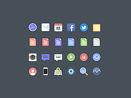 网页web图标icons
