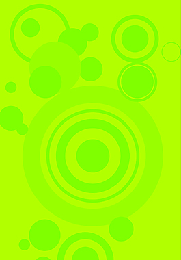 綠色創(chuàng)意圓圈背景素材