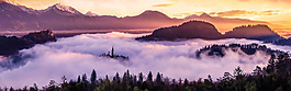 夢(mèng)幻山脈banner背景素材