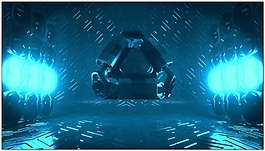 3d骷髏激光視頻素材