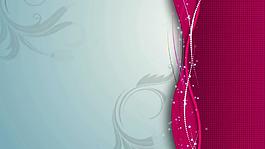 復古花紋生長變換視頻素材