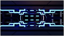 光線體3d科幻視頻素材