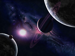 科技宇宙星空背景