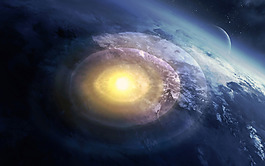 大氣宇宙地球背景