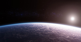 大氣唯美宇宙背景