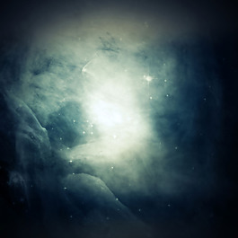 藍(lán)色夢(mèng)幻唯美星空背景