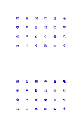 多款顏色線條icon圖標(biāo)素材