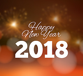 2018模糊光斑矢量背景