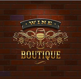 精美酒水單設計矢量背景素材