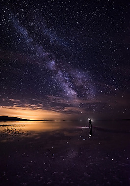 银河太空唯美星空背景