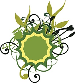 綠色植物矢量素材