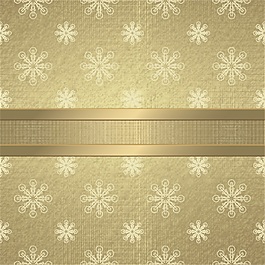 金黃色印花圖案矢量素材