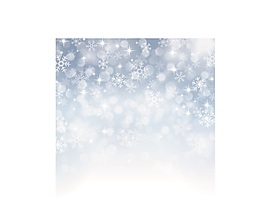 藍色雪花印花矢量素材
