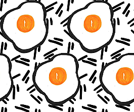 服裝設(shè)計(jì)幾何雞蛋面料圖
