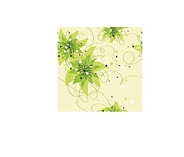 綠色植物圖案矢量素材
