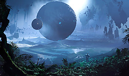 大氣森林宇宙背景