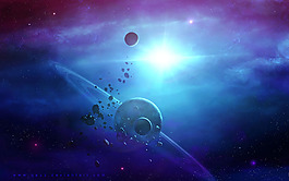 大氣光線宇宙背景
