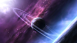 梦幻宇宙星球背景
