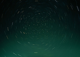 浪漫星空流星背景