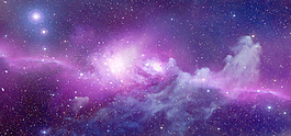 紫色漸變星空背景